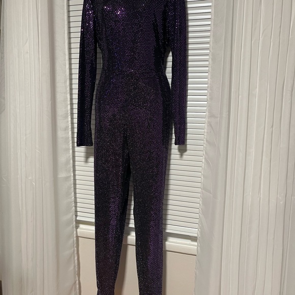 Shimmery Purple Jumper with hood. Perfect timing for the holiday!! - Picture 3 of 8